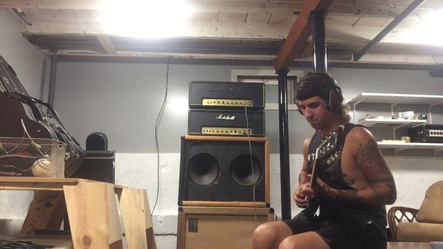 1968 Marshall Plexi 50w Mercury Magnetics with Gibson SG смотреть онлайн