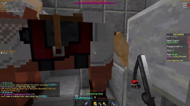New Hypixel Skywars Solo Lucky Block Win Record 1:06 смотреть онлайн