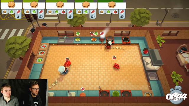 Munch Munch The Meat | COUCH GAMING | Overcooked смотреть онлайн