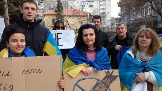 Varna, Bulgaria for peace in Ukraine! Варна за мирну єдину Україну! Варна за мир в Украйна! смотреть онлайн