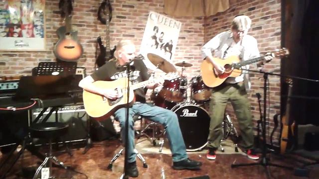 Andrew Stonham & Yoshiaki - Wonderful Tonight (cover Eric Clapton) @ Bar Imagine Sannomiya смотреть онлайн