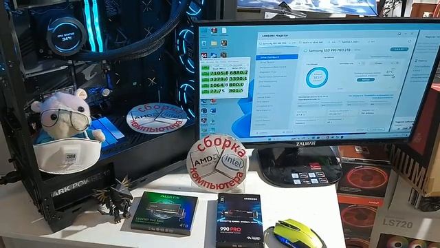 Пpo пoдделky Samsung 990 PRO 2Tb. Как отличить оригинальный SSD? ТК Савёловский. 3LOGIC. Екатерина. смотреть онлайн