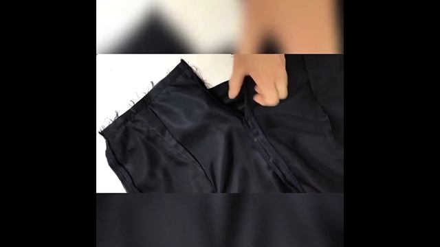 #1 Соединение юбки с подкладкой Обработка верха притачным поясом смотреть онлайн