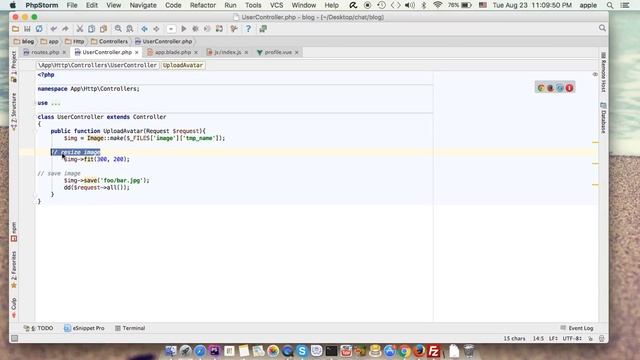 lesson 43 real time chat app laravel vuejs pusher upload avatar part 3 смотреть онлайн
