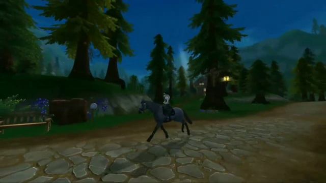 /Обзор тёмно-серой масти английской чистокровной /star stable/ смотреть онлайн