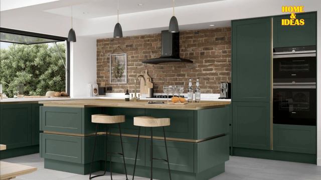 Trendy Modern Kitchen Colors 2024 | Trendy Color Combination For Modern Kitchen смотреть онлайн