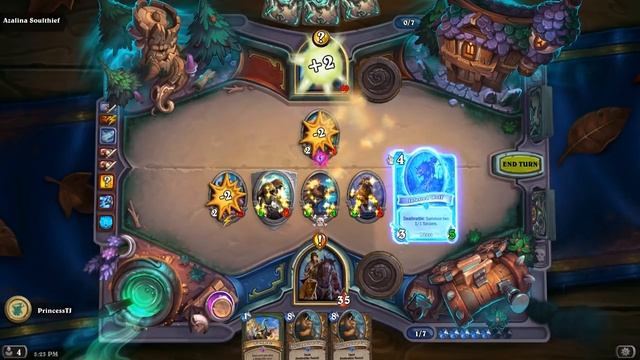 Hearthstone: The Witchwood Houndmaster Shaw Monster Hunt смотреть онлайн