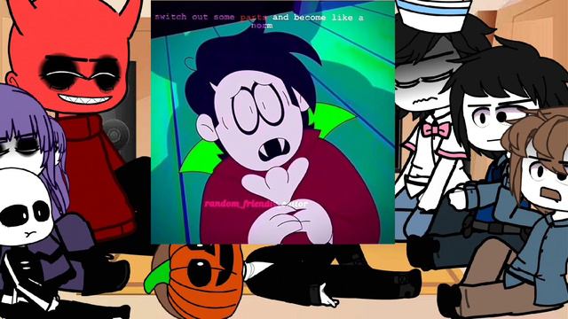 Реакция жуткого месяца на тт (гача лайф) обязательно Прочитайте описание↓ смотреть онлайн