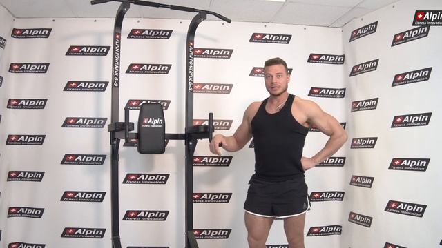 Турник брусья Alpin POWERFUL G-9 смотреть онлайн