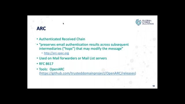 GCA DMARC Bootcamp: Review and Additional Protocols смотреть онлайн