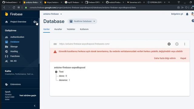 ESP32 - ESP8266 Firebase Database Kodların Açıklaması - ESP Firebase Database Dersleri #1 смотреть онлайн