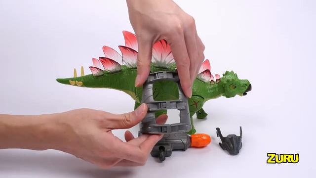 Robo Alive Dino Wars Stegosaurus Toyworld Noosa смотреть онлайн