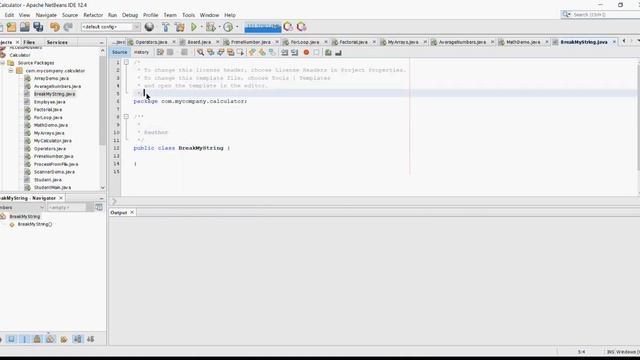 Java StringTokenizer Class смотреть онлайн