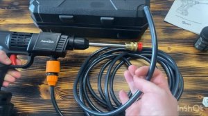 Мойка высокого давления на аккумуляторе Даджет с алиэкспресс.