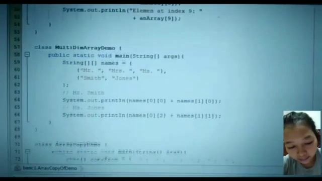 Java-oracle#5b-Array смотреть онлайн