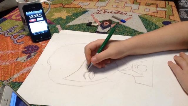 Рисую Емели из DISHONORE смотреть онлайн