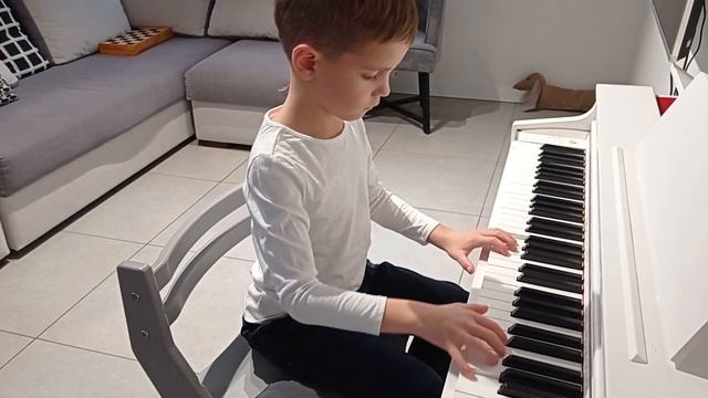 Бах Менуэт Ре минор Иван Дудочкин 7 лет 1 класс музыкальной школы смотреть онлайн