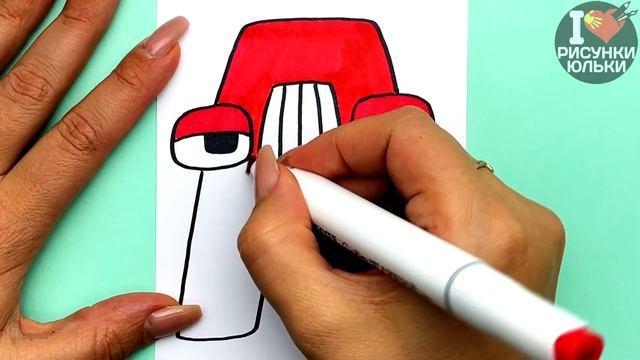 Алфавит Лор - Как Нарисовать "А" | Рисунки Юльки | Alphabet Lore Drawing смотреть онлайн