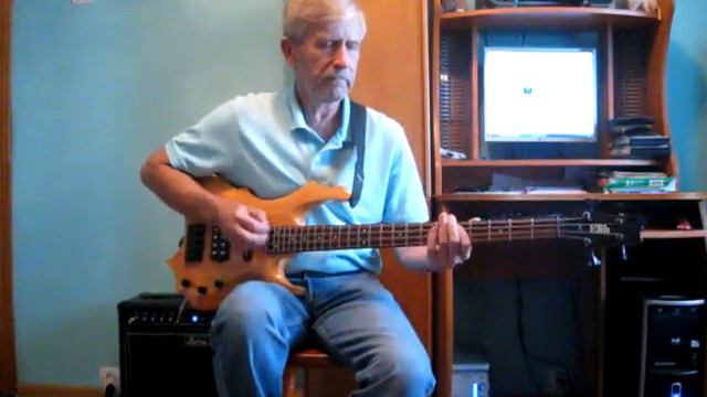 Rush - fly by night - бас (BASS COVER) смотреть онлайн