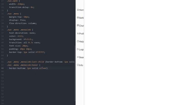 Навигация на сайт HTML на CSS и JavaScript | АНИМИРОВАННОЕ HTML Меню | Как написать навигацию на JS смотреть онлайн