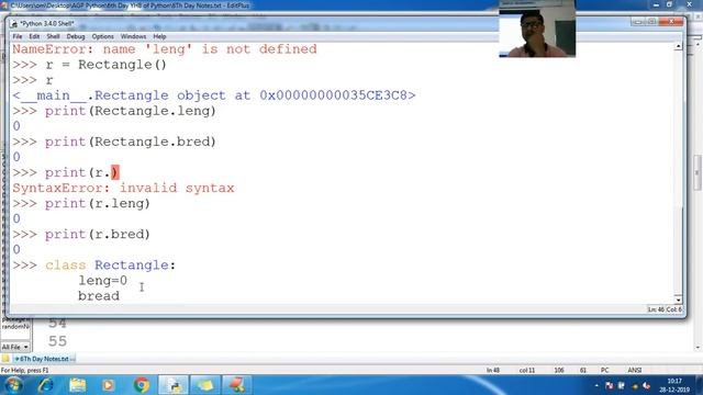 142 Python Class memory address of object reference variable Python Programming Tutorial for Beginn смотреть онлайн