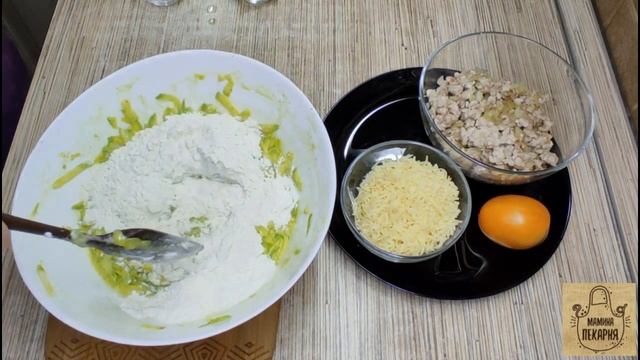 Кабачковые блинчики с мясом и сыром. Сытны блинчики готовятся не сложно, сочные и очень нежные!.mp4 смотреть онлайн