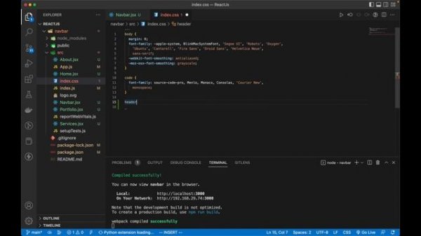 Create Navbar In React JS | React-Router-Dom | React Tutorials For Beginners ?