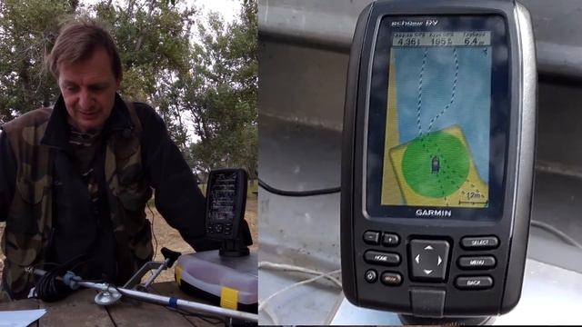 Эхолот Garmin EchoMap 42 Dv Chirp. QuickDraw Contours - отрисовка карт.