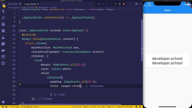 Flutter: Creating Custom Reusable Widgets смотреть онлайн