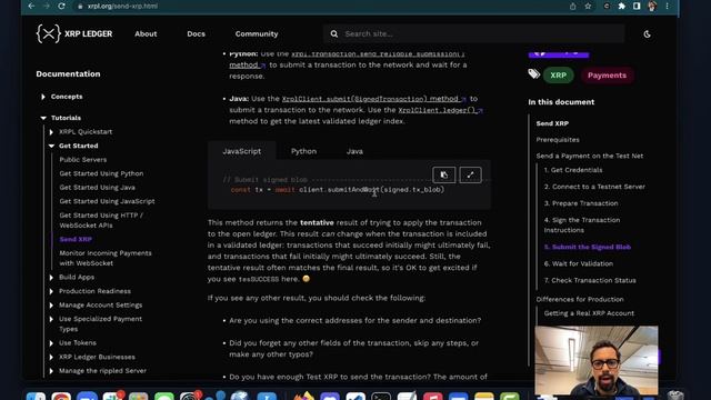 using xrpl.js смотреть онлайн