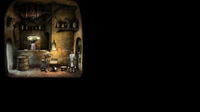 Machinarium - part 2 - lost dog and street musicians смотреть онлайн