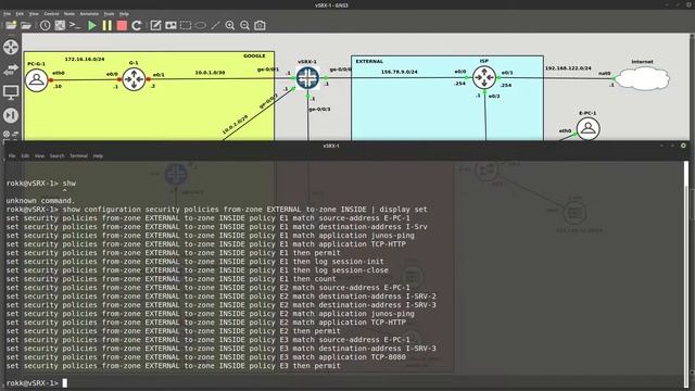 JNO-333 Part 17: Pool Based Destination NAT with an Address Pool with PAT - 2018 - NOT WORKING!!!! смотреть онлайн