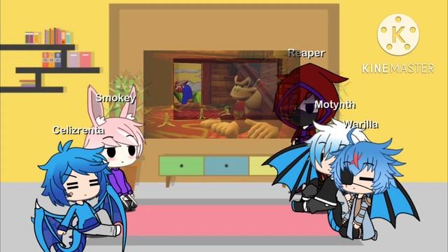 My OCs react to Mario Reacts to Nintendo Memes смотреть онлайн