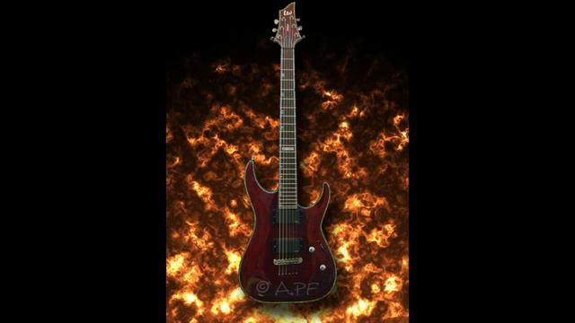 Guitar Jam Track Shuffle Blues A Major смотреть онлайн