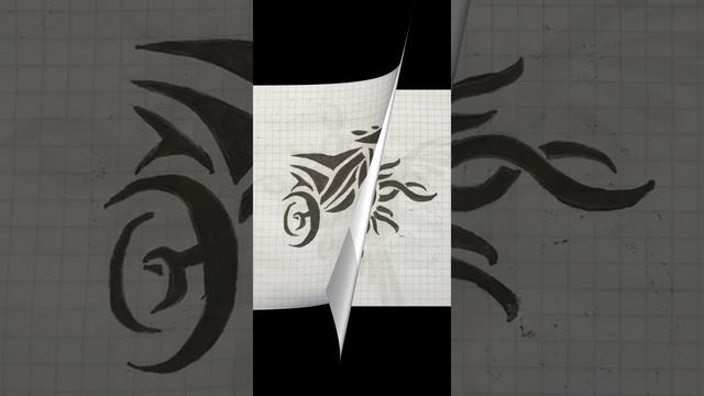 ?? 6 Рисунков-Татуировок Гелевой Ручкой ? Часть 1