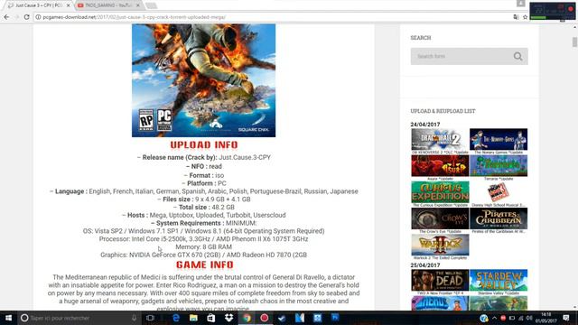 Tuto comment avoir jeux gratuits sur PC 2017!!!!! NO FAKE!!!! смотреть онлайн