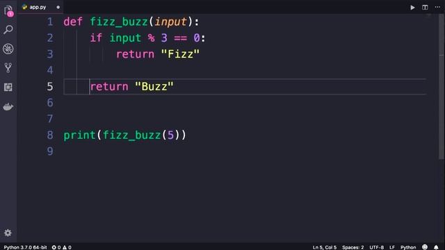 Python Practice - Interview Question - Fizz Buzz | Mosh смотреть онлайн