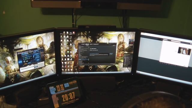 Tutorial: Mouse out of full screen games without Alt + Tab w/ Actual Multiple Monitors смотреть онлайн
