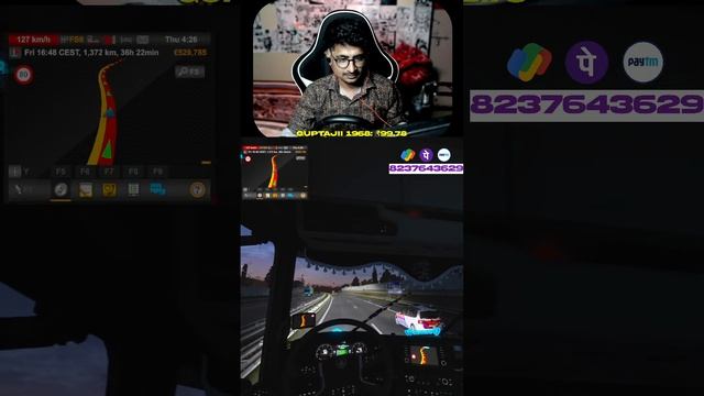 TRYING VERTICAL STREAM FIRST TIME | EURO TRUCK SIMULATOR 2 #12 #shortsfeed смотреть онлайн