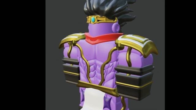 Thick Star Platinum (A Model from Discord server for roblox jojo game) смотреть онлайн