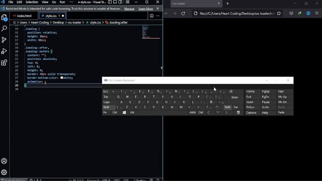 how to make CSS Loading Animations Effects | Make a CSS Loader animation using HTML & CSS смотреть онлайн