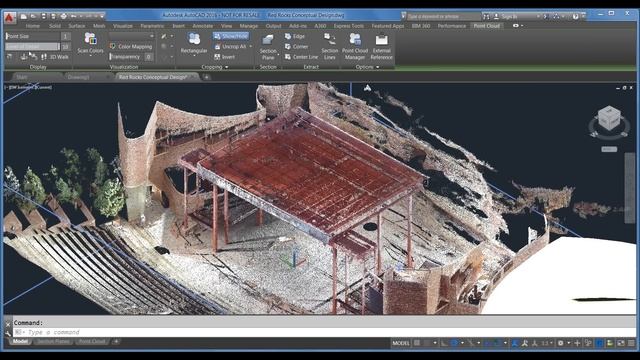 The 3rd Dimension: Section Planes and Point Clouds in AutoCAD 2016 смотреть онлайн