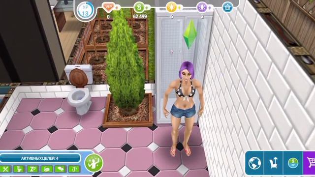 |The Sims FreePlay| Показываю свой город и своих персонажей. смотреть онлайн