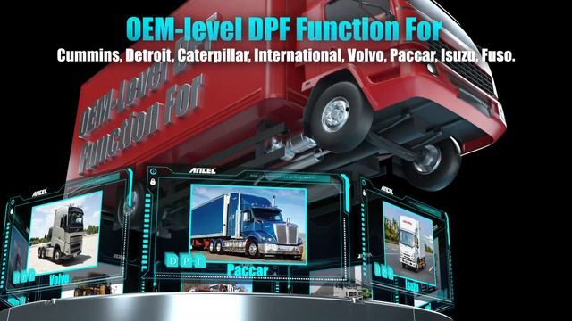 ANCEL HD3300 Truck DPF Regeneration Android Touchscreen Diesel Scan Tool смотреть онлайн
