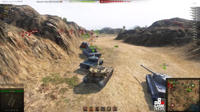 FV 215b(183) и FV 4005 - этот поезд в огне смотреть онлайн
