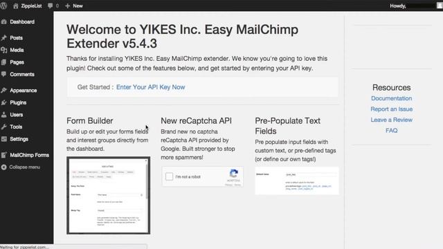 How To Use Mail Chimp - Build Email List - Wordpress Opt-In смотреть онлайн