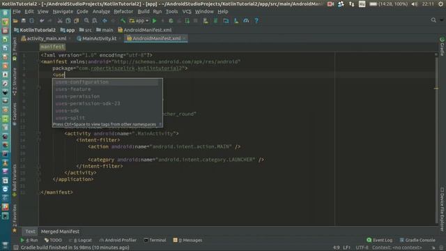 Android Kotlin Usage Tutorial #031 - WebView смотреть онлайн