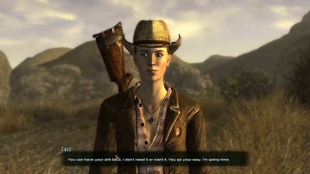 Fallout: New Vegas - Talking to Cass with Bad Karma смотреть онлайн