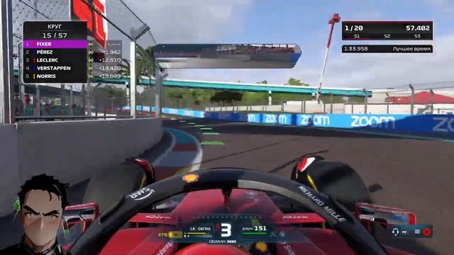 [F1 22] Карьера - Майами (100% Дистанция, ИИ 75)