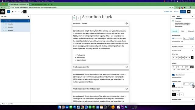 Easy Accordion Gutenberg Block - How to use in Gutenberg Editor смотреть онлайн